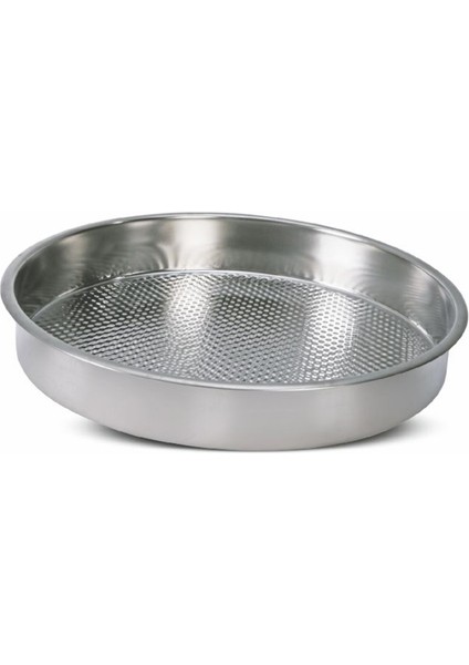 Paslanmaz Çelik Motifli Çiğ Köfte Leğeni No:0 Çap:45 cm