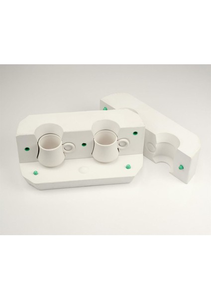 Kazan Fincan Ikili Batarya Alçı Kalıp fiyatları