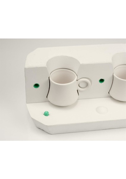 Kazan Fincan Ikili Batarya Alçı Kalıp modelleri