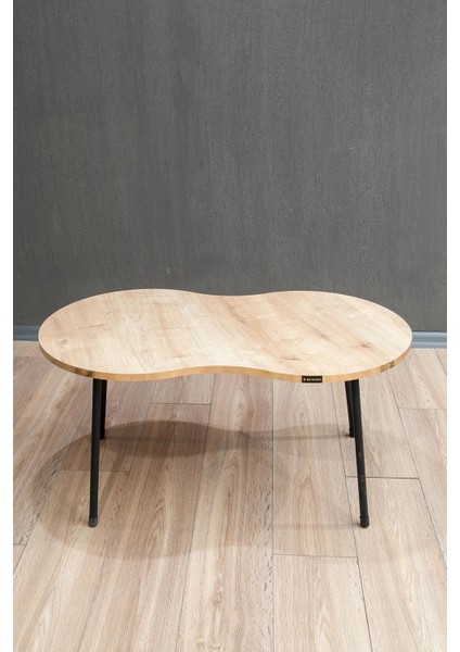 Londra Metal Ayaklı Orta Sehpa Orta Masa - Atlantik Çam / Gold fiyatları