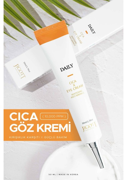 Yatıştırıcı ve Nemlendirici Centella Asiatica Göz Kremi Daily Real Cica Eye Cream