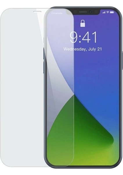 Apple iPhone 12-12 Pro 6.1 0.3mm 2 Adet Set Full Tempered Cam Ekran Koruyucu