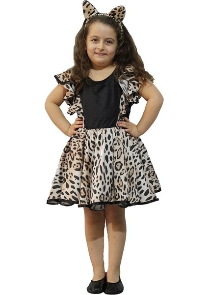 Leopar Kostümü Kız