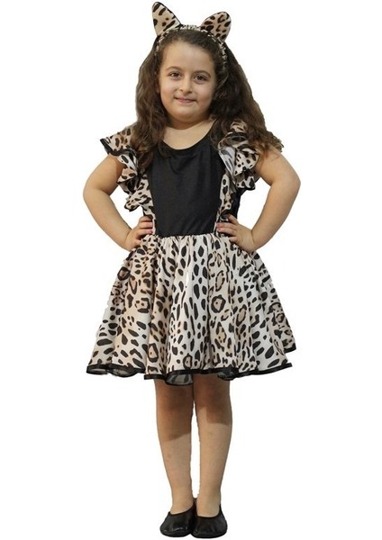 Leopar Kostümü Kız