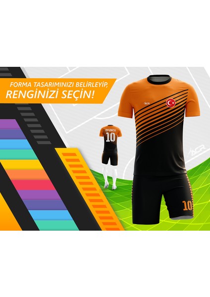 - Level Modeli - Kişiye Özel Futbol Forması Takımı