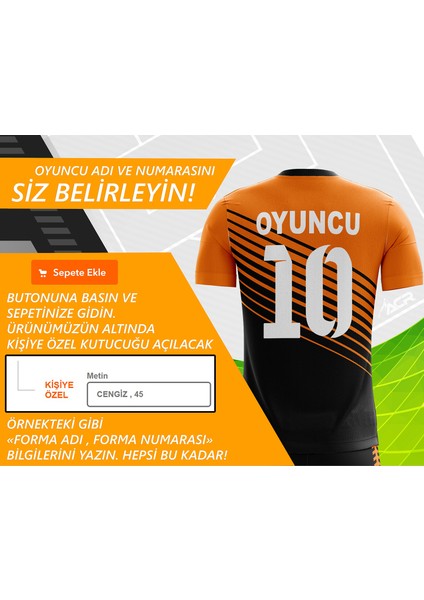 - Level Modeli - Kişiye Özel Futbol Forması Takımı