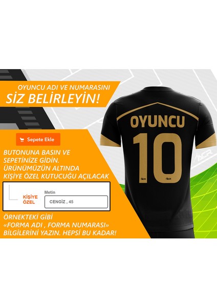 Acr Giyim - Emir Modeli - Kişiye Özel Futbol Forması Takımı