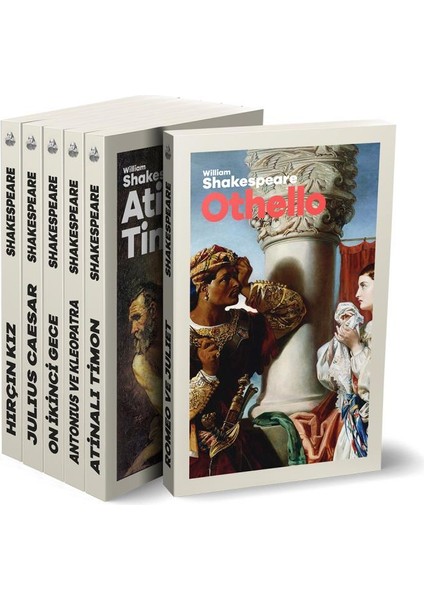 Çok Okunan Shakespeare Eserleri Seti - 6 Kitap - William Shakespeare