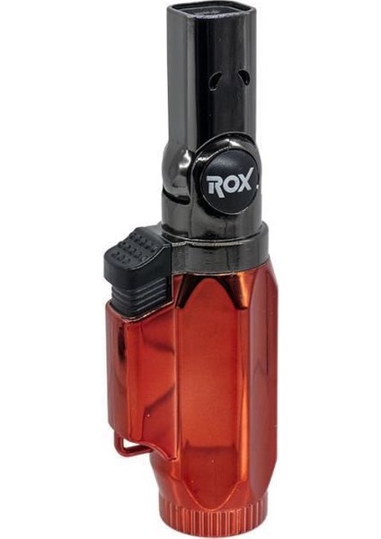 Rox BS-106 Dört Alev Çıkışlı Mini Bütan Gaz Torch Pürmüz