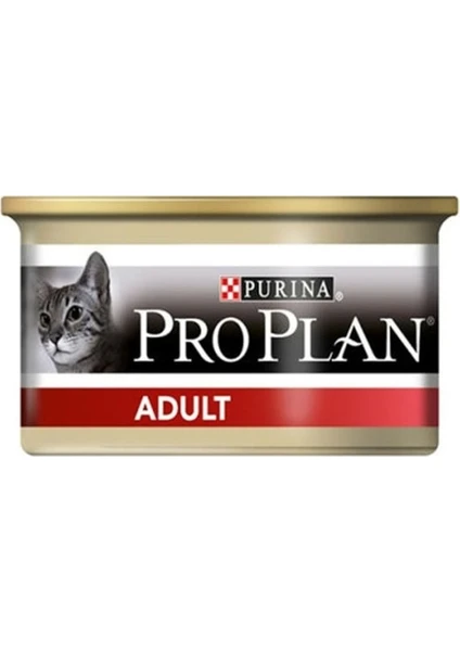 Pro Plan Adult Tavuklu Konserve Yetişkin Kedi Maması 24 x 85 Gram