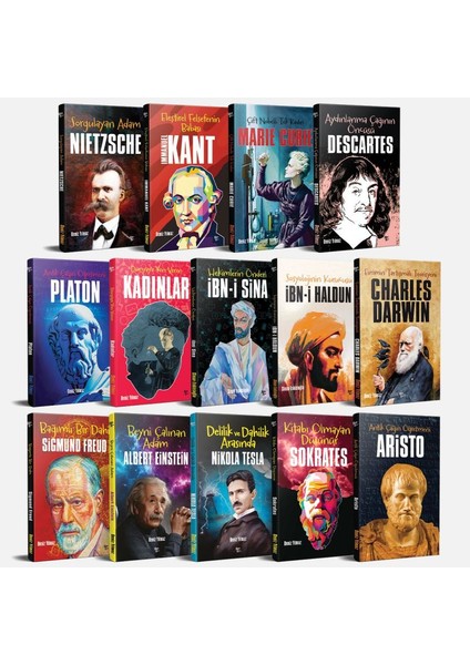 Dünyayı Değiştiren İnsanlar Seti - 14 Kitap