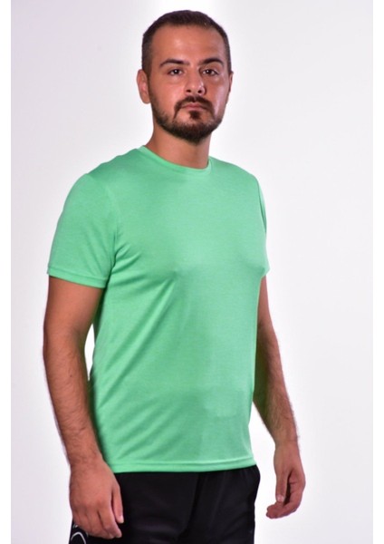 Erkek Açık Yeşil T-Shirt W1102