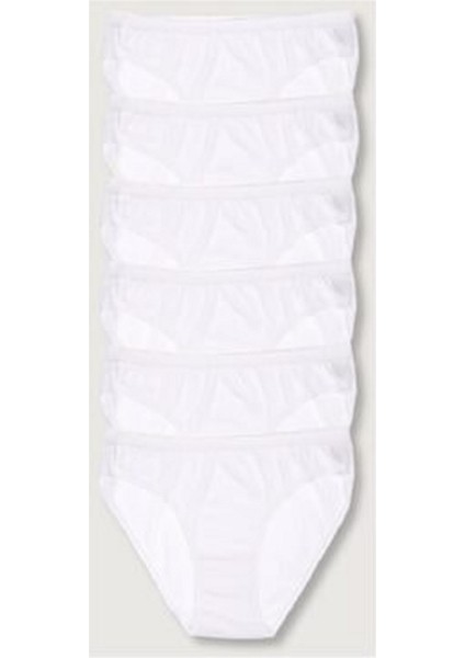 Kadın Gri 6'lı Paket Bikini Külot ELF568T0635CCM6 Gri Tek Ebat