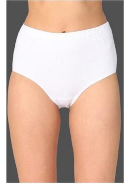 Kadın Gri 6'lı Paket Pamuklu Ribana Bato Külot 0922