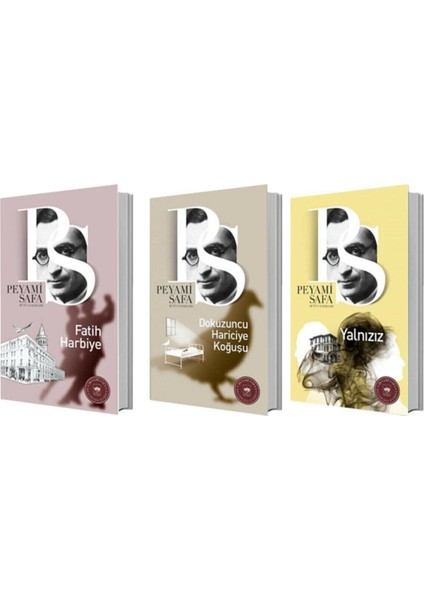 Yalnızız - Dokuzuncu Hariciye Koğuşu - Fatih Harbiye - 3 Kitap Set - Peyami Safa