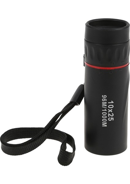 10 x 25 Yüksek Güç Hd Çift Odaklama Monoküler Teleskop Boyutu: 9.2 x 3cm (Yurt Dışından) fiyatları