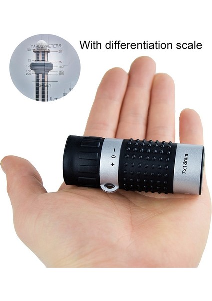 7 x 18MM El Kay ile Teleskop Monoküler (Yurt Dışından)