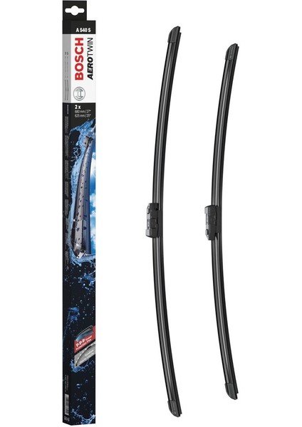 Aerotwin Silecek Seti - [680/625 mm] Opel Astra (2009 - 2021) [j] - A 540 S