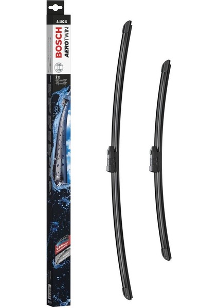 Aerotwin Silecek Seti - [650/475 mm] Volkswagen Passat (2014 - 2019) [3g2] - A 102 S