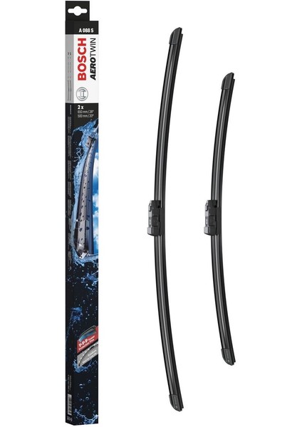 Aerotwin Silecek Seti - [650/500 mm] Volvo V50 (2005 - 2012) A 088 S