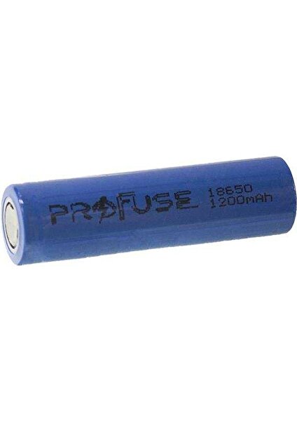 18650 3.7 V 1200 Mah Li-Ion Şarjlı Pil