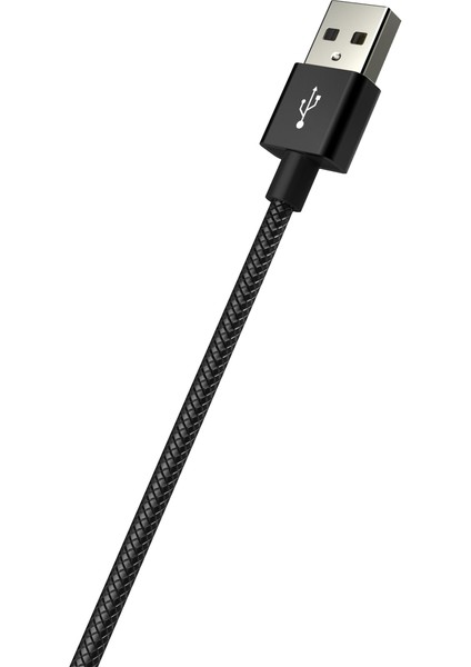 Apple Mfi Lisanslı 3'lü Lightning+Type-C +Micro Hasır İp Kablo 1.5 Metre