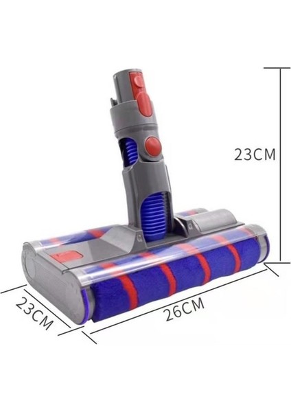 Dyson Omni-Glide Başlık V7 V8 V10 V11 V15 Uyumlu (Büyük)