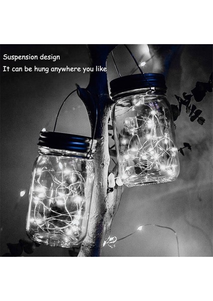 10 Led'ler Şişe Bedeni Olmadan Güneş Avize Açık Dekoratif Işık (Beyaz Işık) (Yurt Dışından) modelleri