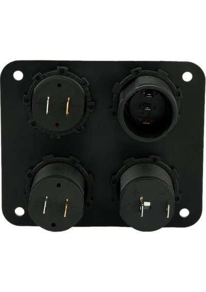 Tekne Yat Araba Kamyon Atv Motosiklet Düğme Anahtarı 4 Panelli Taban fiyatları