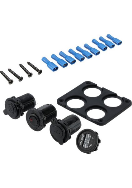 Tekne Yat Araba Kamyon Atv Motosiklet Düğme Anahtarı 4 Panelli Taban fırsatları