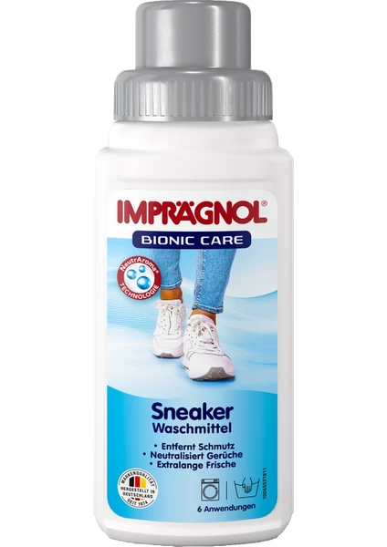 Impragnol Bionik Sneaker Ayakkabı Temizleme, Yıkama ve Bakım Deterjanı 250 ml