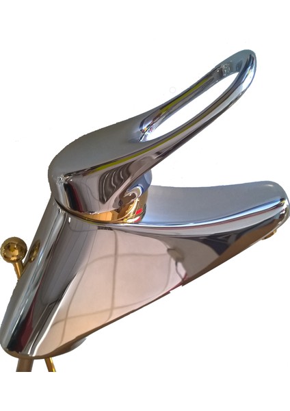 Krom-Altin Lavabo Bataryasi Ego