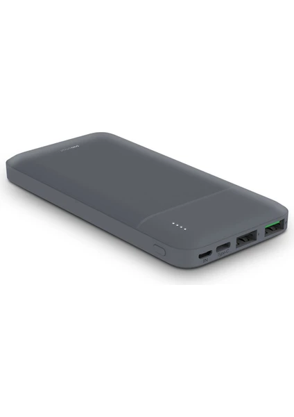 PSM71 Micro USB + Type C Girişli 10.000 Mah Powerbank