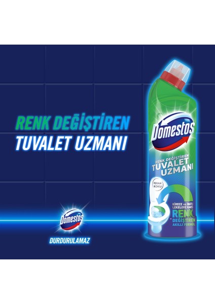 Tuvalet Temizleyici Renk Değiştiren Tuvalet Uzmanı Kireç Çözücü 750 ml X3 modelleri