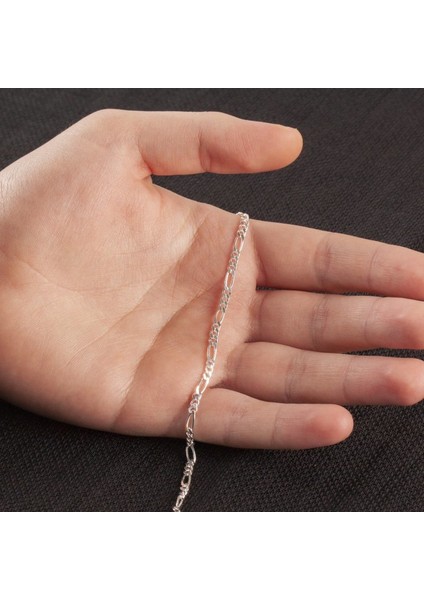 Figaro Model 80 Mikron Kalınlık Gümüş Bileklik fiyatları