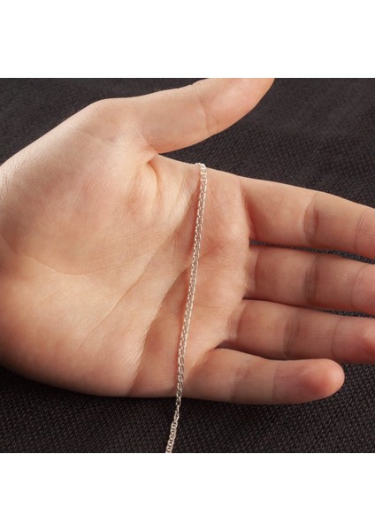 Barlı Model Gümüş Zincir 60 Mikron Kalınlık modelleri