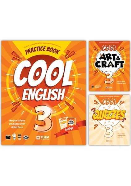 Team Elt Publishing Cool English 3 Practice Book (-Cool Artcraft 3 -Quızzes) - Meryem Yılmaz