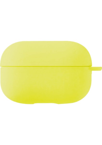 Apple AirPods Pro Liquid Silicone Lansman Sarı