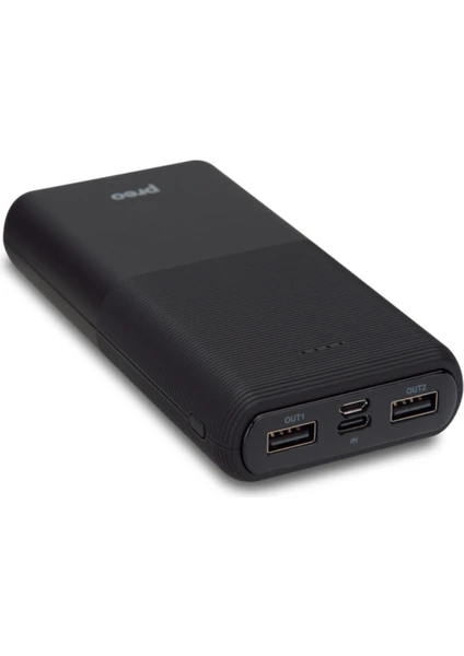 Ps2 20000MAH Powerbank Siyah