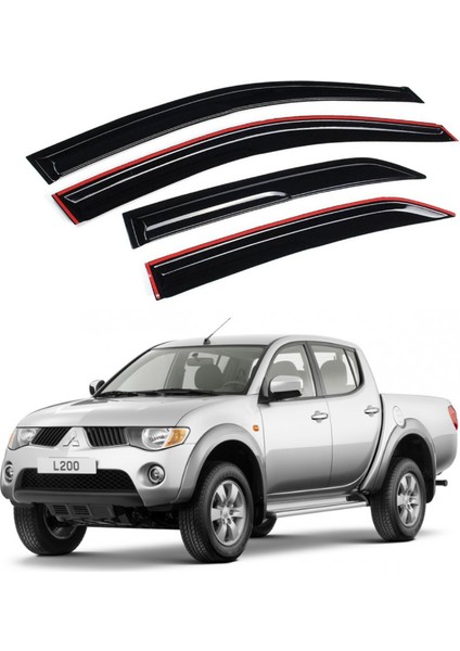 Mıtsubıshı L200 2007-2013 Mugen Tip Cam Rüzgarlığı