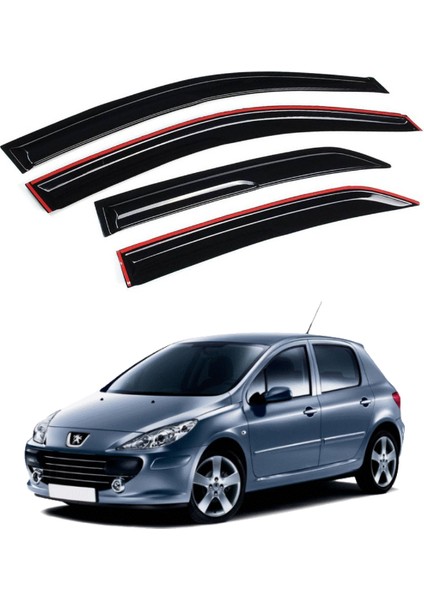 Peugeot 307 Mugen Tip Cam Rüzgarlığı