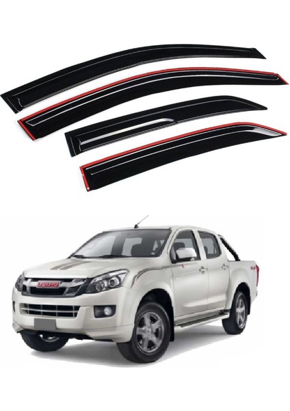 Isuzu D-Max 2013 Mugen Tip Cam Rüzgarlığı