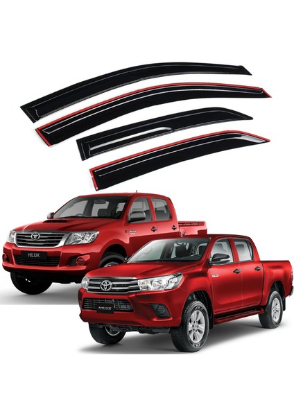 Toyota Hilux 2016 Mugen Tip Cam Rüzgarlığı