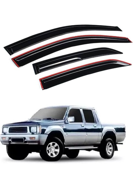 Mıtsubıshı L200 1998-2001 Mugen Tip Cam Rüzgarlığı