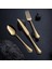 Titanium Fulya Altın 84 Parça Kutulu Çatal Kaşık Bıçak Seti 1