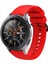Huawei Watch 3 Pro Kayış Termoplastik Perforated Kordon Kırmızı 1