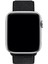 Apple Watch 44MM Uyumlu Kayış Spor Loop Kordon Kırçıllı Siyah 3