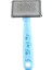Slikon Top Başlıklı Kedi Ve Köpek Fırçası Small 14 X 6 Cm Mavi 1