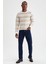 Slim Fit Normal Bel Dar Paça Jean Pantolon V4243AZ21AU 3