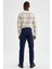 Slim Fit Normal Bel Dar Paça Jean Pantolon V4243AZ21AU 5